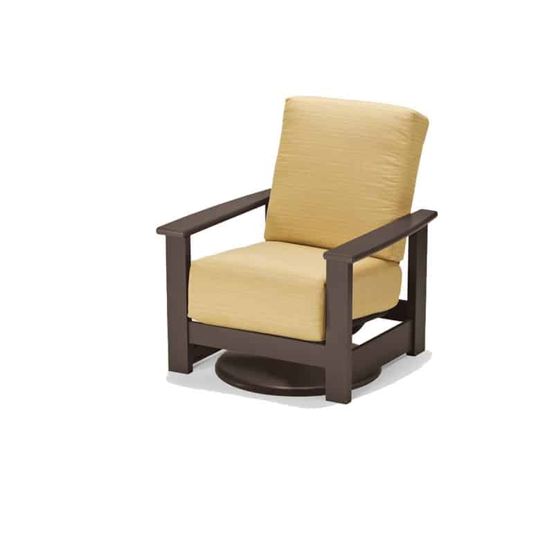 Leeward Outdoor MGP Cushion Swivel Hidden Rocker by Telescope Casual Model 470-8690