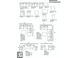 Central Park Outdoor Modular Sectional by Braxton Culler Model 472-6PC-SEC2