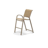 Aruba Outdoor Sling Bar Height Stacking Cafe Chair by Telescope Casual Model 49-7A40