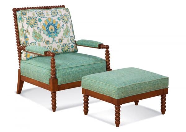 Lind Island Indoor Ottoman by Braxton Culler Model 1046-009