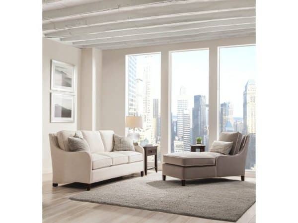 Koko Indoor Chaise Lounge by Braxton Culler Made in the USA Model 515-092