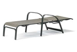 Primera Outdoor Sling Four-Position Lay-flat Stacking Chaise by Telescope Casual Model 518-9620