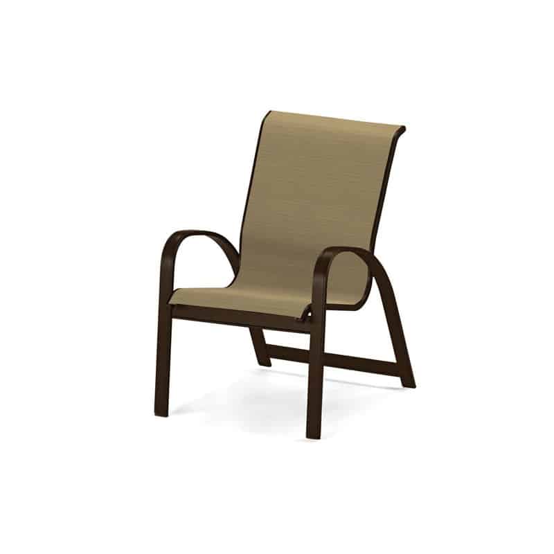 Primera Outdoor Sling Stacking Arm Chair by Telescope Casual Model 522-9810