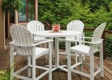 Newport Outdoor Balcony Height Stationary Arm Chair by Telescope Casual Model 2418-1NC0
