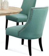 Tuxedo Indoor Dining Chair with Nailhead Trim by Braxton Culler Model 528-028SN – Choice of Cushions Made in the USA