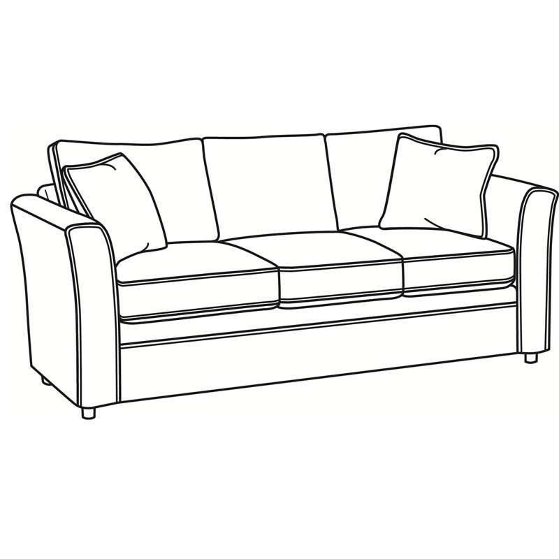 Northfield Indoor Loveseat by Braxton Culler Made in the USA Model 550-019