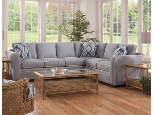 Northfield Indoor Two-Piece L Sectional by Braxton Culler Made in the USA Model 550-2PC-SEC2