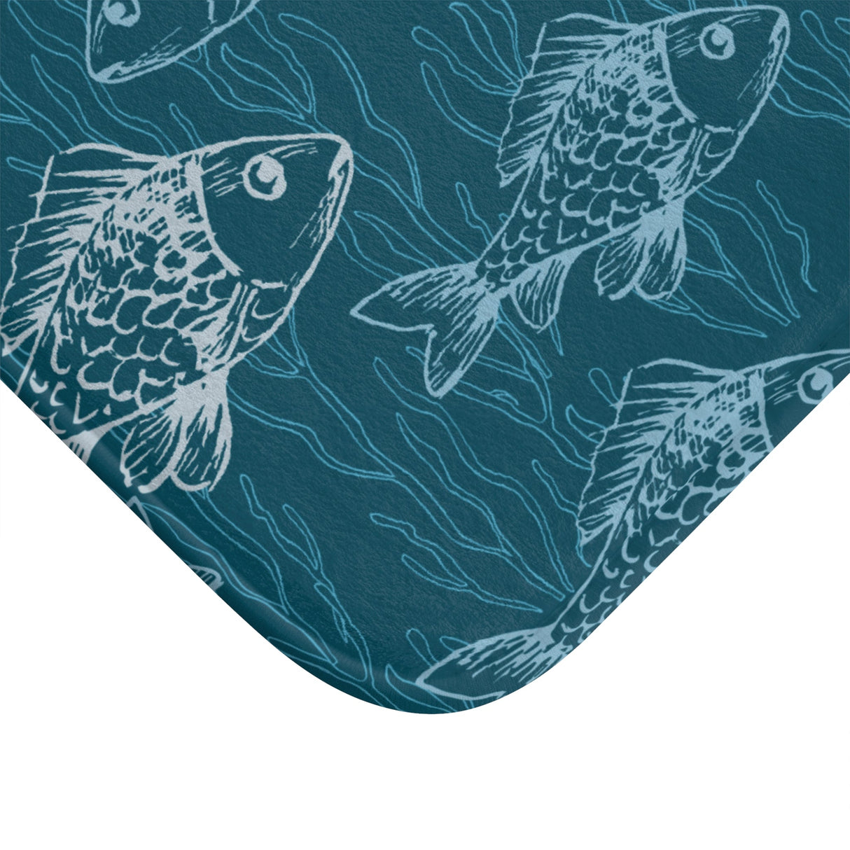 Blue Fin Bath Mat