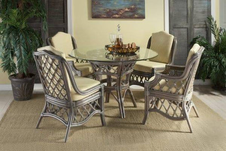 Nadine Indoor Rattan Dining Side Chair Model 6220 from South Sea