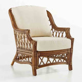 Nadine Lounge Chair Model 6201 from South Sea Rattan in Cinnamon Stain