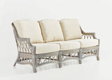 Nadine Coastal Sofa Model 6203 from South Sea Rattan in Willow Finish