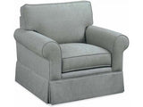 Benton Indoor Swivel Chair by Braxton Culler Made in the USA Model 628-005