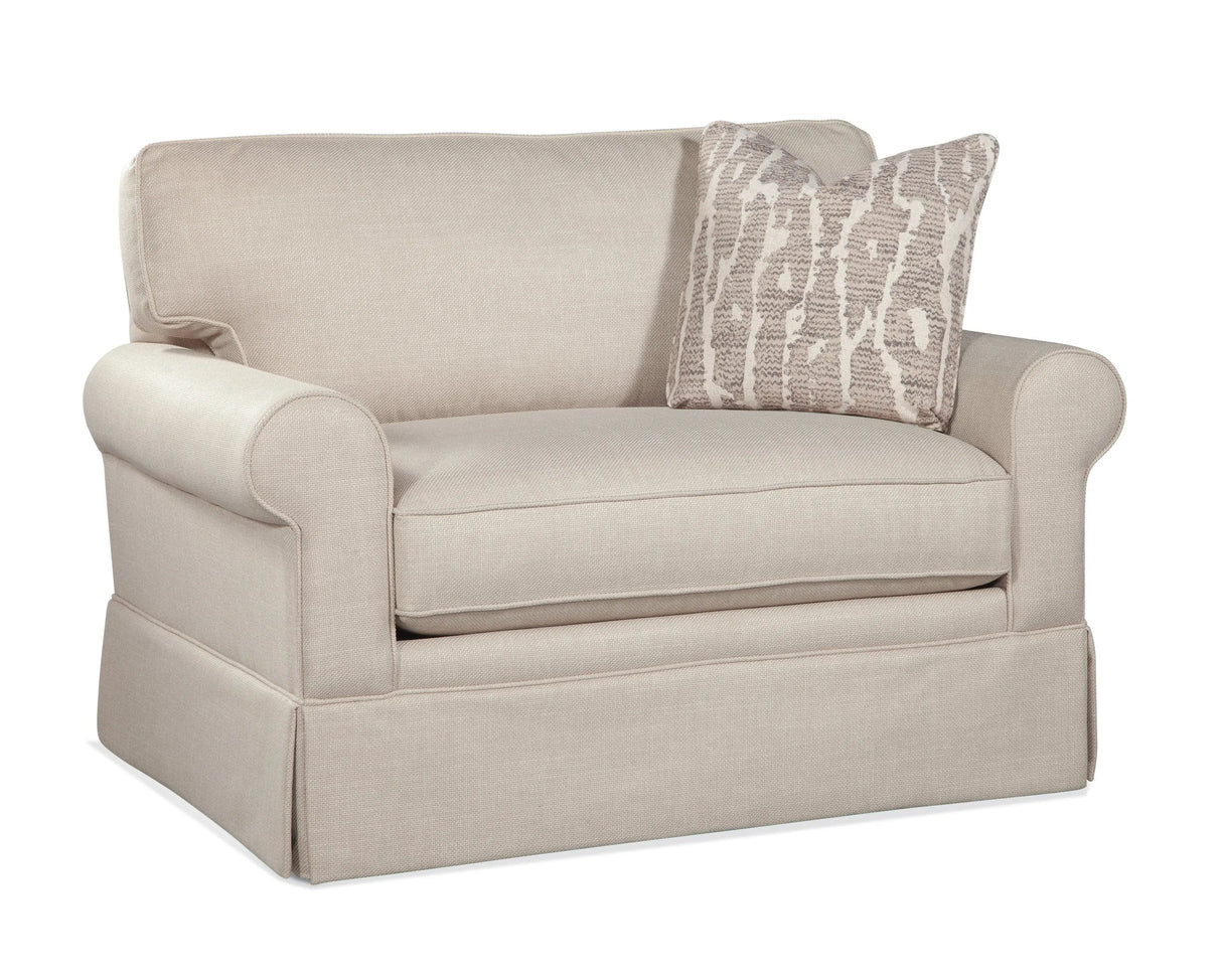 Benton Indoor Twin Sleeper Chair by Braxton Culler Made in the USA Model 628-014