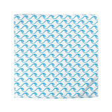 White Waves Microfiber Duvet Cover