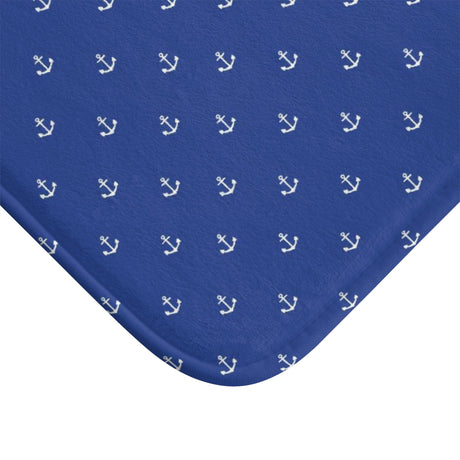 Blue Anchor Bath Mat