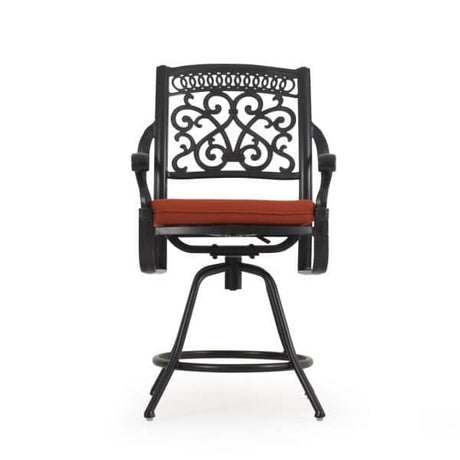 High Point Outdoor Swivel Counter Height Stool Model 721744ABK