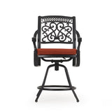 High Point Outdoor Swivel Bar Stool Model 721745ABK