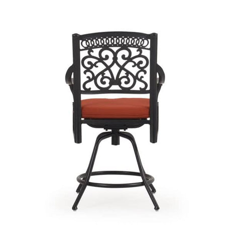 High Point Outdoor Swivel Counter Height Stool Model 721744ABK
