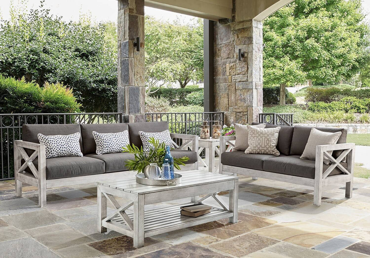 Farlowe Outdoor 4 Pc Furniture Set 72300 By South Sea Rattan