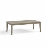 Nicole Outdoor Powder Coated Aluminum and Marine Rope Style Coffee Table 72544 by South Sea Rattan
