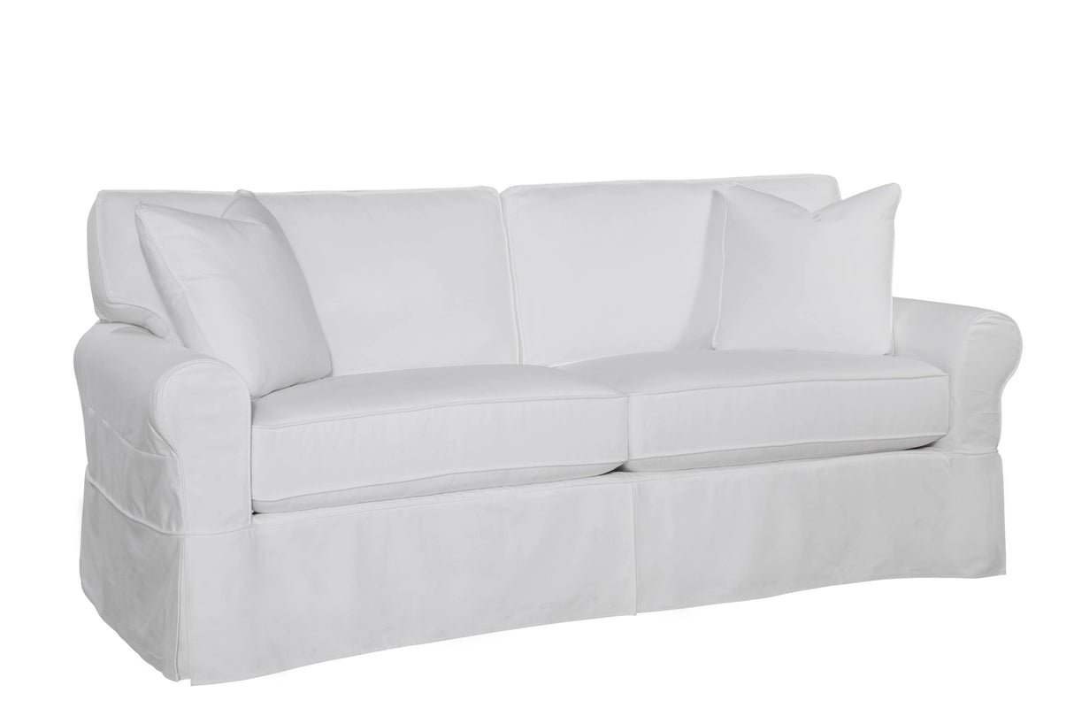 Bedford Full Sleeper Sofa with Slipcover by Braxton Culler Made in the USA Model 728-016XP