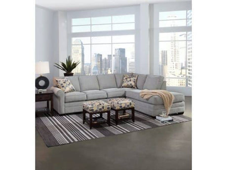Bedford Indoor Two-Piece Bumper Sectional by Braxton Culler Made in the USA Model 728-2PC-SEC2