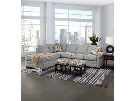 Bedford Indoor Two-Piece Bumper Sectional by Braxton Culler Made in the USA Model 728-2PC-SEC1