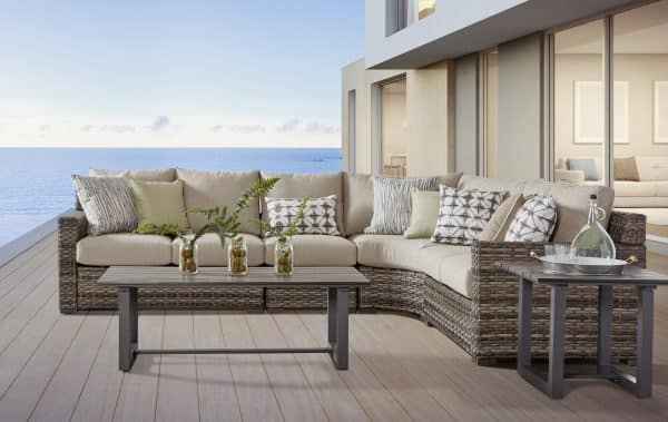 Kingston Outdoor Coffee Table by South Sea Rattan Model 73242