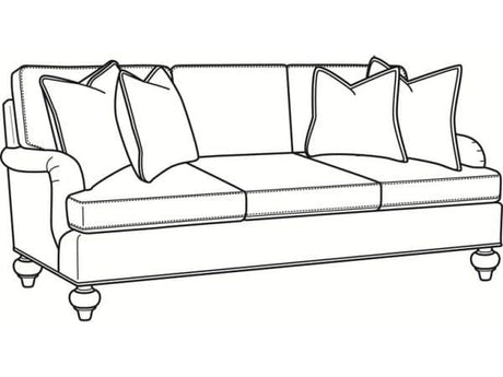 Charleston Indoor 2 over 2 Sofa by Braxton Culler Made in the USA Model 762-011