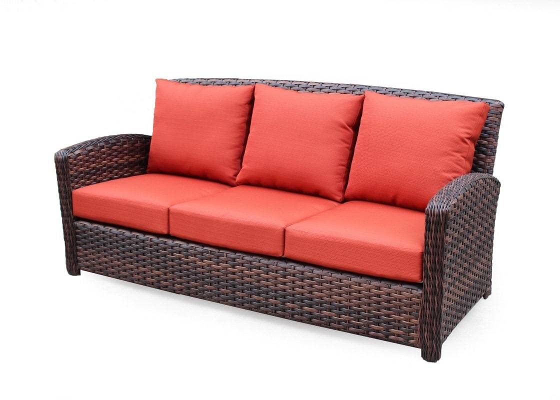 Huntington Outdoor Sofa by South Sea Rattan Model 77203