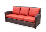 Huntington Outdoor Sofa by South Sea Rattan Model 77203