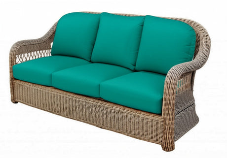 Arcadia Patio Outdoor 3 Pc Sofa and Table Set by South Sea Rattan 77303-3PC-SET