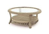 Arcadia Patio Outdoor 3 Pc Sofa and Table Set by South Sea Rattan 77303-3PC-SET