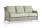 Grand Isle Outdoor Wicker Sofa 77403 by South Sea Rattan