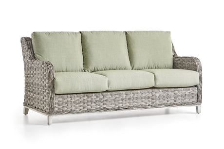 Grand Isle Outdoor Wicker Sofa 77403 by South Sea Rattan