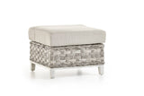 Grand Isle Outdoor Patio Wicker Ottoman Model 77406 by South Sea Rattan