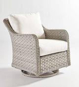 Mayfair Outdoor Wicker Swivel Glider 77805 by South Sea Rattan
