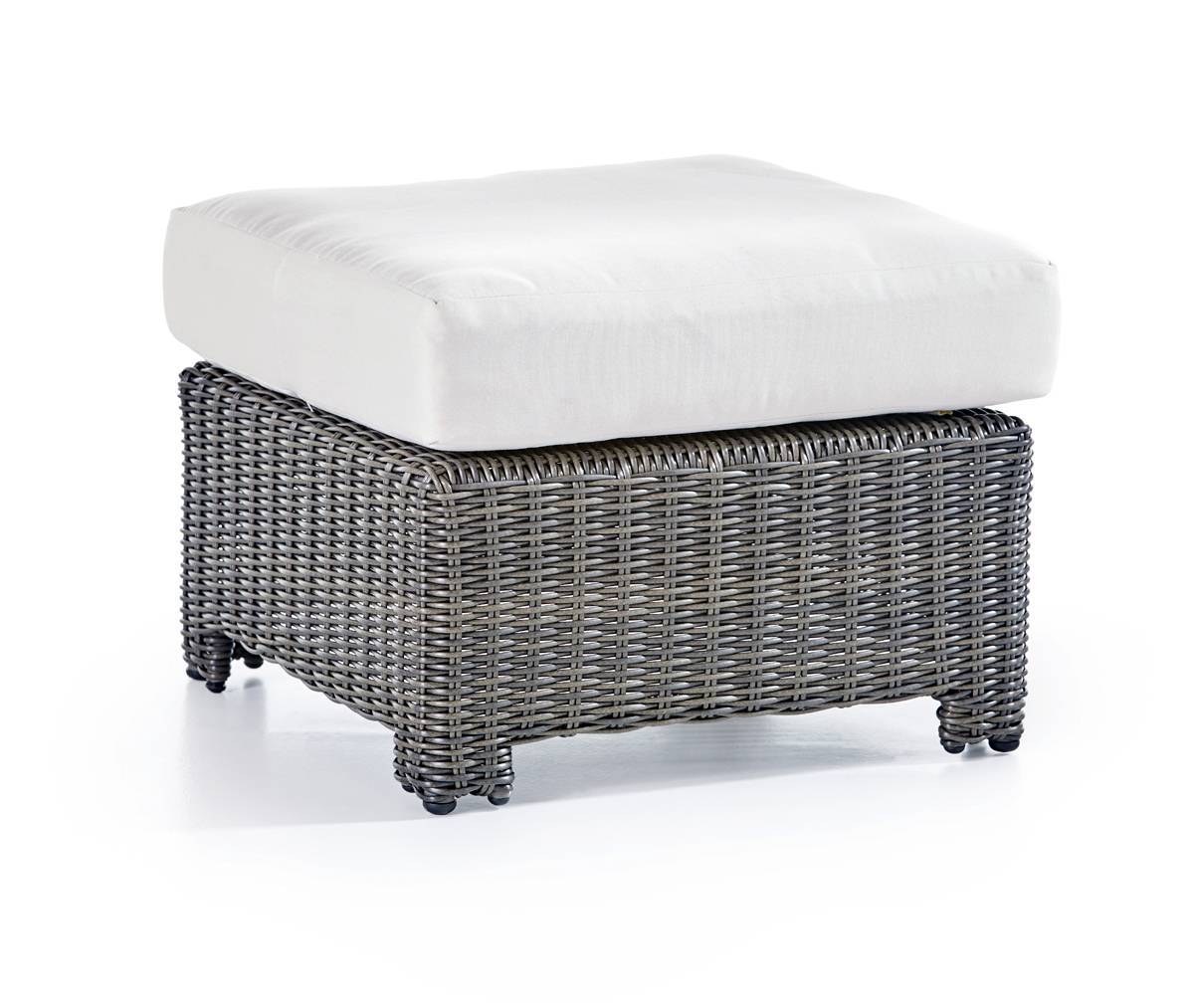 Fiji All Weather Patio Furniture Ottoman Model 77906 by South Sea Rattan