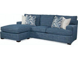 Cambria Indoor Estate Sofa with Reversible Ottoman by Braxton Culler Made in the USA Model 784-C04/C09