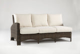 Panama All Weather Patio Left Side Sectional Sofa Model 78463 By South Sea Rattan