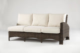 Panama All Weather Patio Right Side Sectional Loveseat Model 78472 By South Sea Rattan