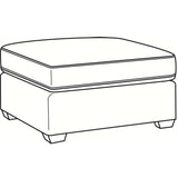 Gramercy Park Indoor Ottoman by Braxton Culler Made in the USA Model 787-109