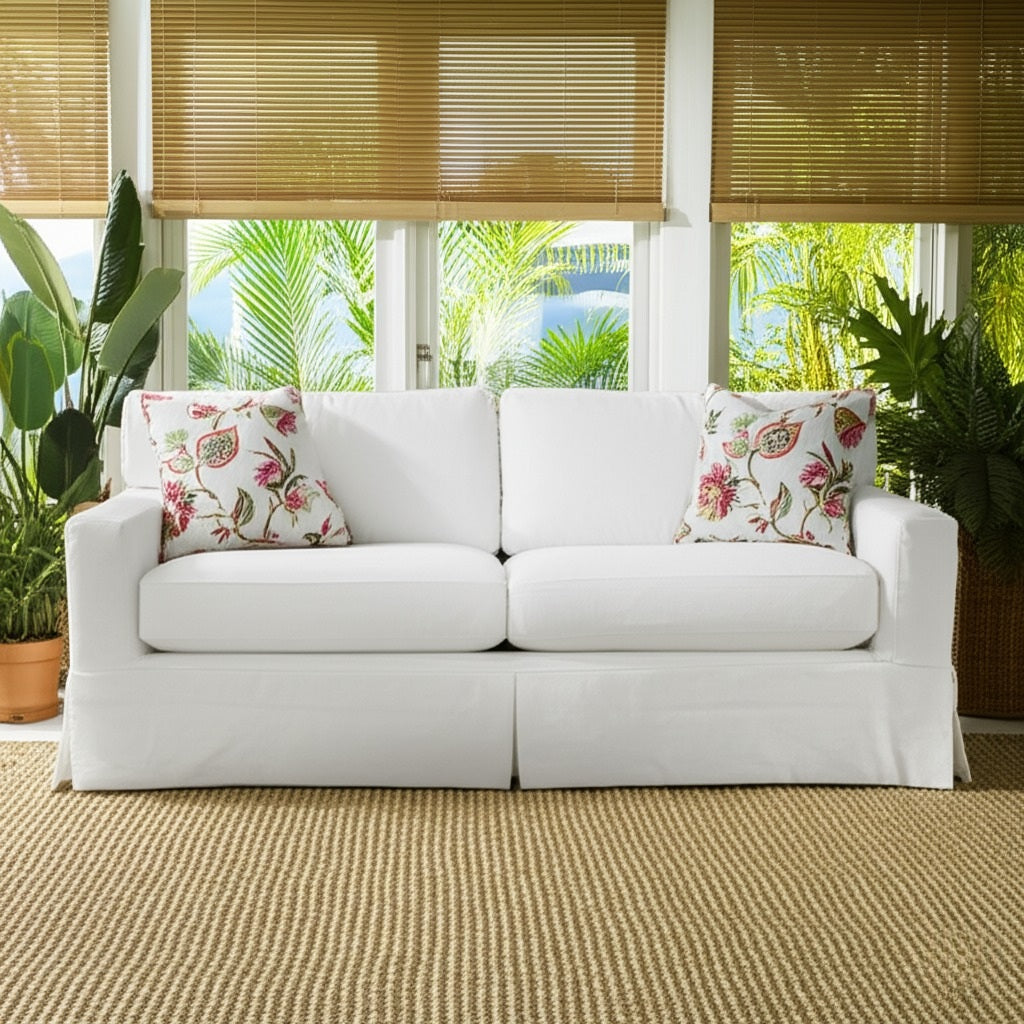 Gramercy Park 74" Loft Sofa with Slipcover by Braxton Culler Made in the USA Model 787-010XP