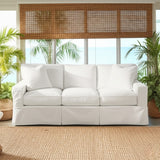Gramercy Park 81" 3 over 3 Queen Sleeper Sofa with Slipcover by Braxton Culler Made in the USA Model 787-015XP