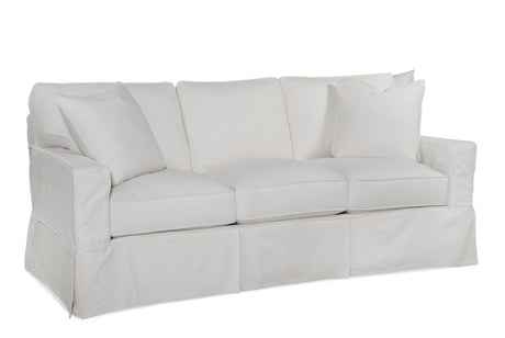 Gramercy Park 81" 3 over 3 Queen Sleeper Sofa with Slipcover by Braxton Culler Made in the USA Model 787-015XP