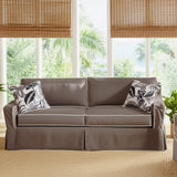 Gramercy Park 81" 2 over 2 Queen Sleeper Sofa with Slipcover by Braxton Culler Made in the USA Model 787-0152XP