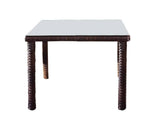 Saint Tropez Outdoor Square Dining Table By South Sea Rattan Model 79317