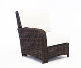 Saint Tropez All Weather Patio Sectional End Left Side Model 79350 By South Sea Rattan