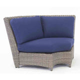 Saint Tropez Patio Sectional Wedge Corner Piece Stone Finish By South Sea Rattan Model 79353