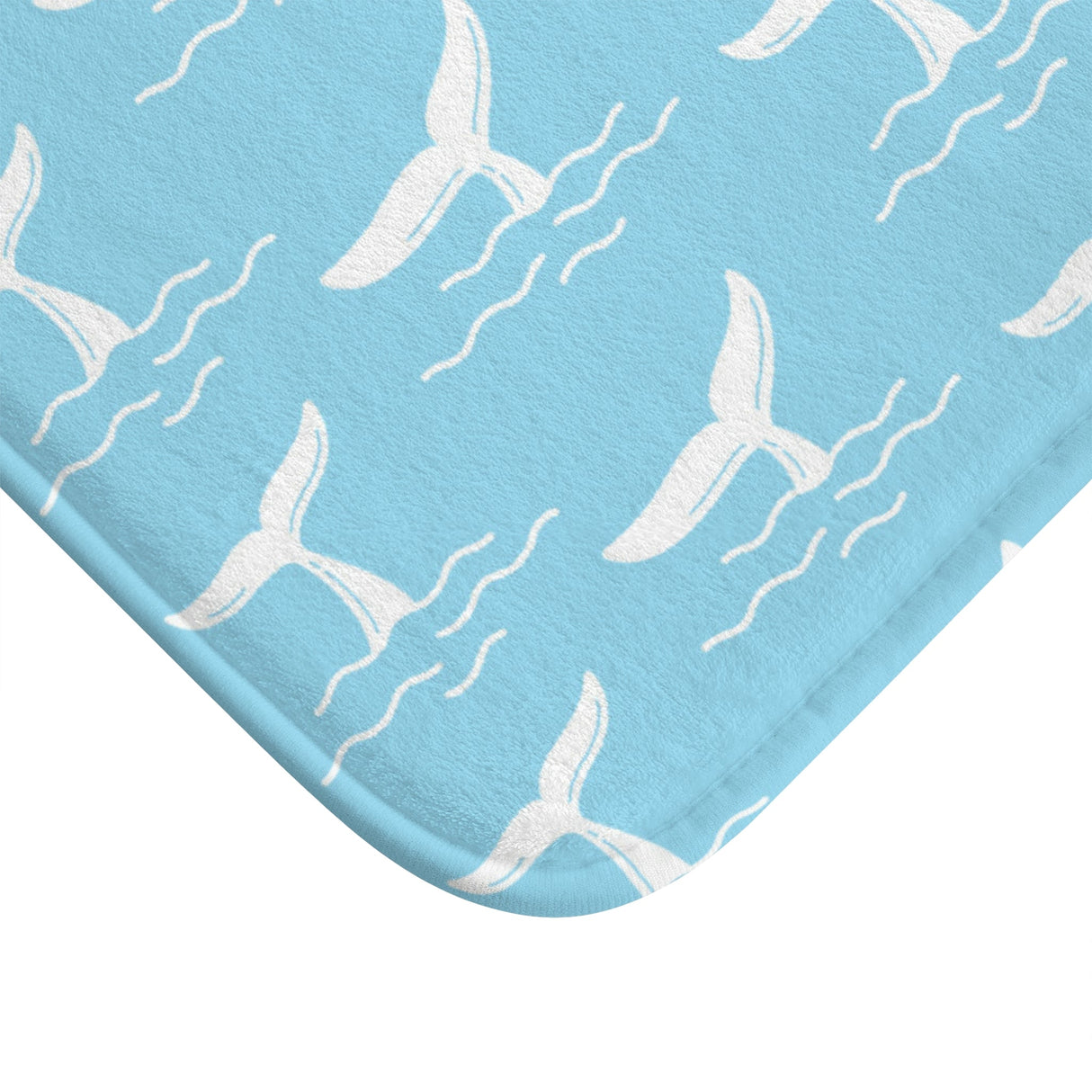 Whale Tail Bath Mat